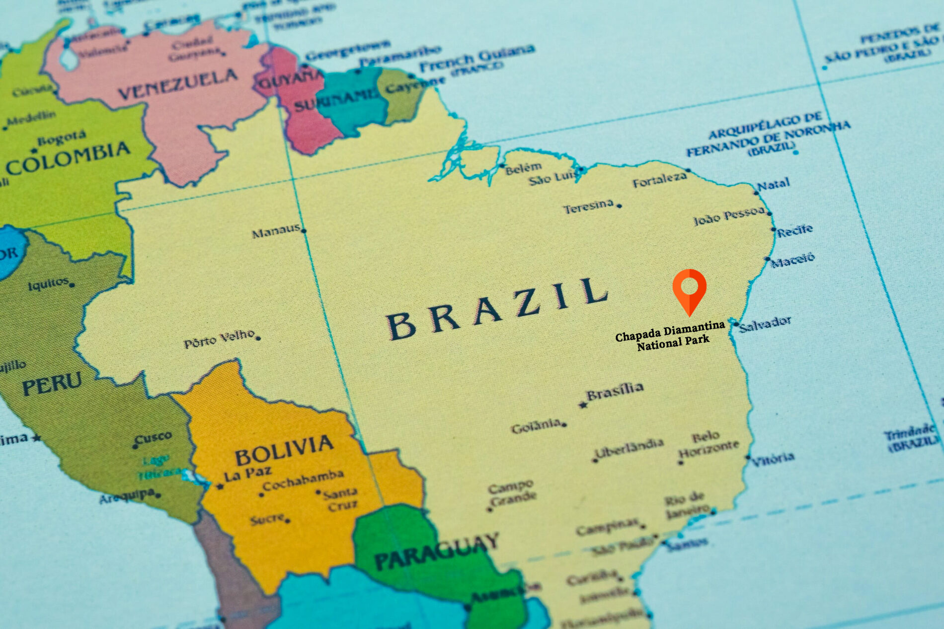 Onde fica a Chapada Diamantina?